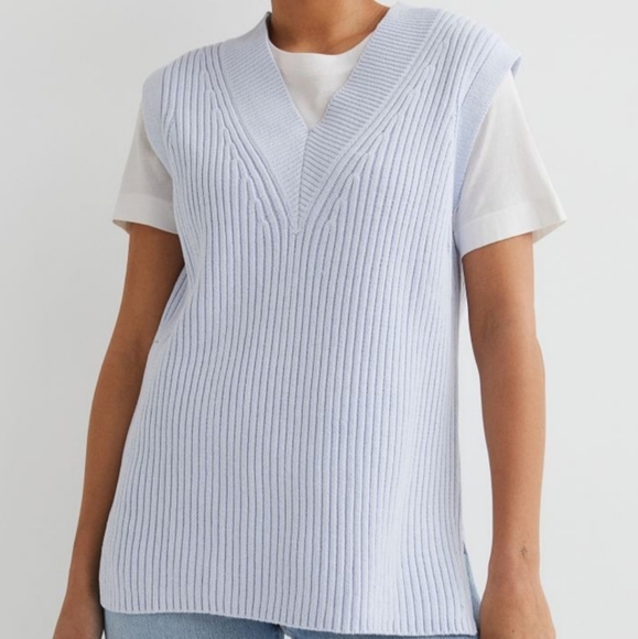 H&M Ribbed Knit Vest - Picture 7 of 7